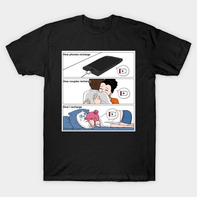 Recharge T-Shirt by Shaogao